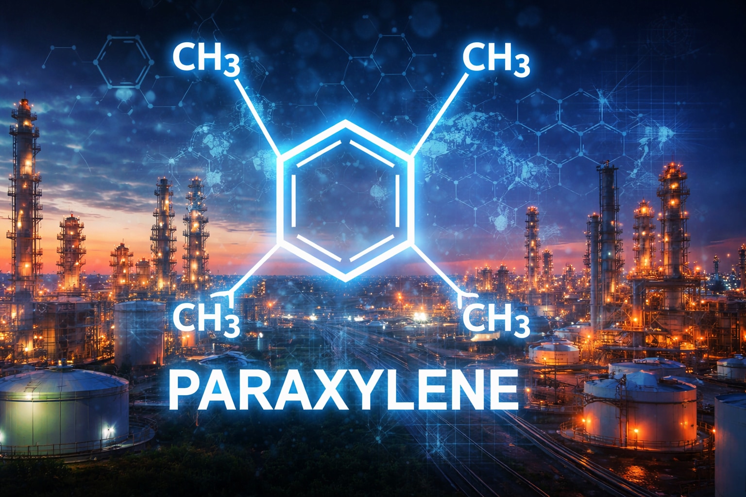 Paraxylene prices change mainly due to crude oil movement and demand from industries. The polyester ...