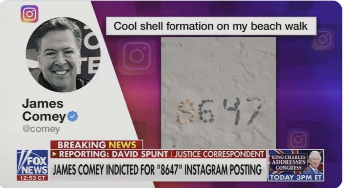 【美国之声】2026年4月28日，北卡罗来纳州东区联邦法院已对前FBI局长詹姆斯·科米发出逮捕令（Arrest Warrant）。 科米被控违反18 U.S.C. § 871(a) 威胁总统罪 及 1...