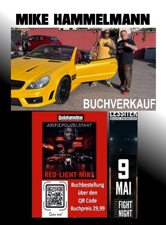 BUCHVERKAUF IN DIETZENBACH * MIKE HAMMELMANN
Das klingt nach einem packenden Plan für den 9. Mai 202...