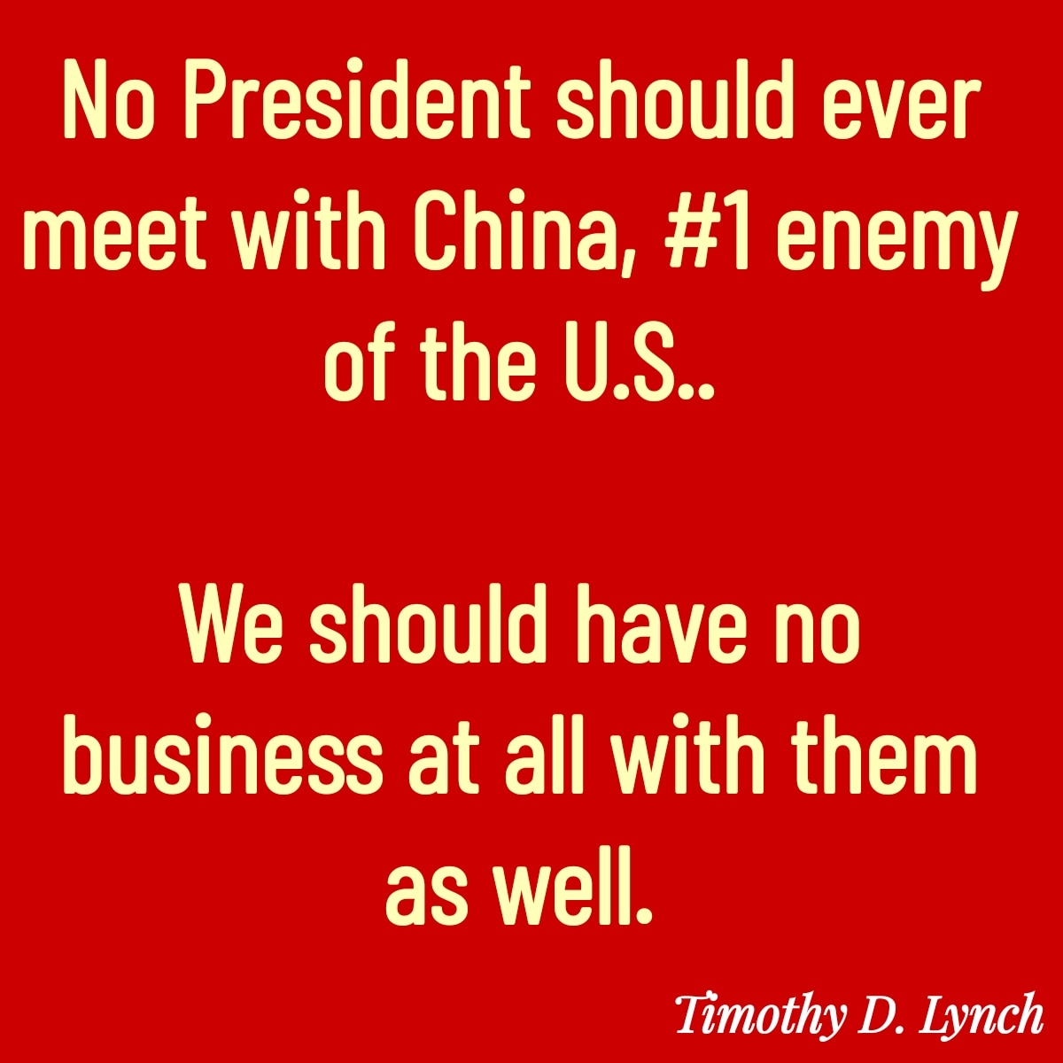 View 👍👍Timothy D Lynch👍👍's post on GETTR. Join the discussion, share your thoughts, and connect with the community.