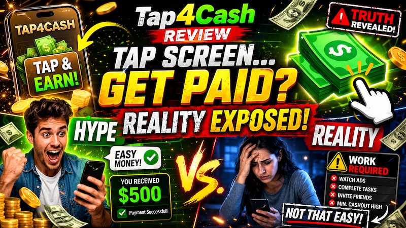 Tap4Cash Review: Easy Money App or Another Trap?

When people first discover systems like this, the ...