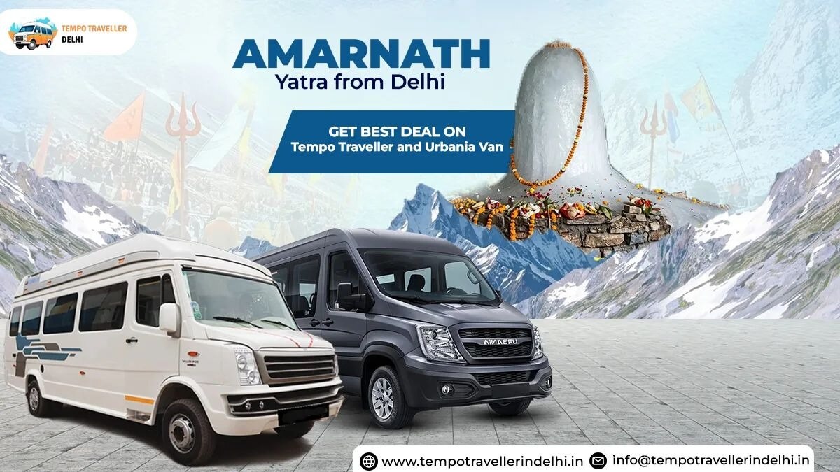 Is Amarnath Yatra Package from Delhi by Urbania Tempo Traveller the Best Choice?

The Amarnath Yatra...