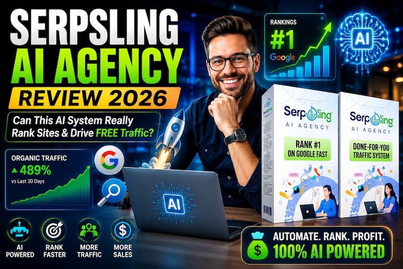 SerpSling AI Agency Review: Worth the Price or Total Waste?

With so many new AI marketing tools lau...