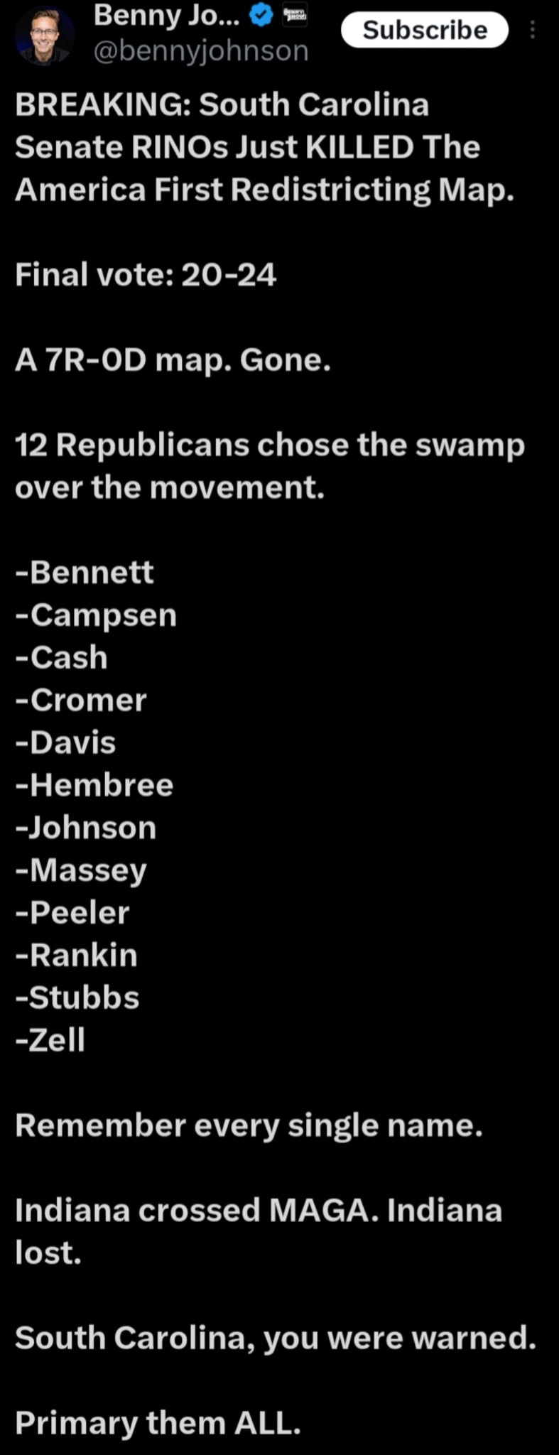 View 🦊SWAMP1FOX🦊's post on GETTR. Join the discussion, share your thoughts, and connect with the community.
