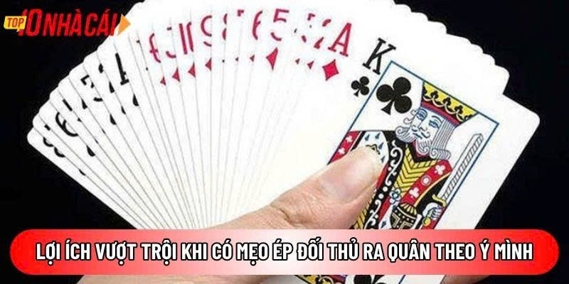 Mẹo ép đối thủ ra quân theo ý mình – Tuyệt chiêu thắng thế



Mẹo ép đối thủ ra quân theo ý mình là ...