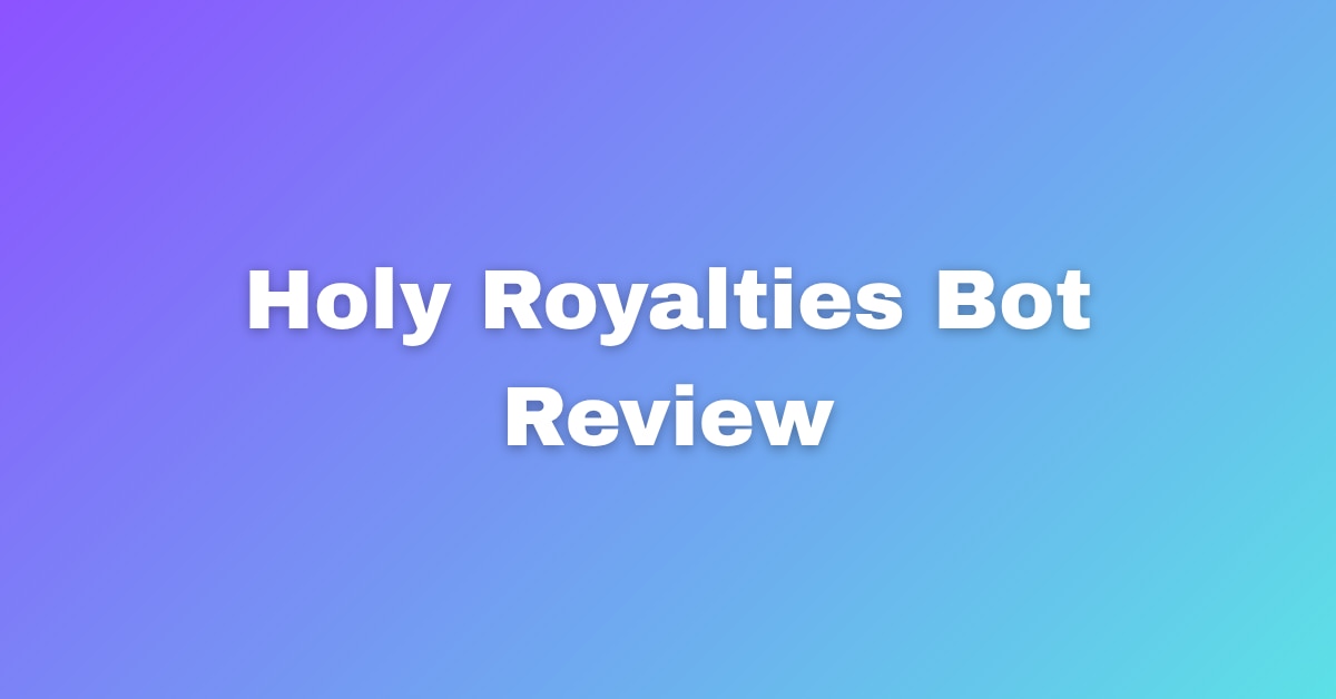 Holy Royalties Bot Review User Feedback & Ratings
The self-publishing market on Amazon KDP (Kindle D...