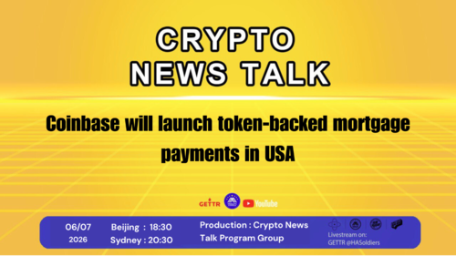 Crypto news talk Ep.198 
Coinbase will launch token-backed mortgage payments in USA