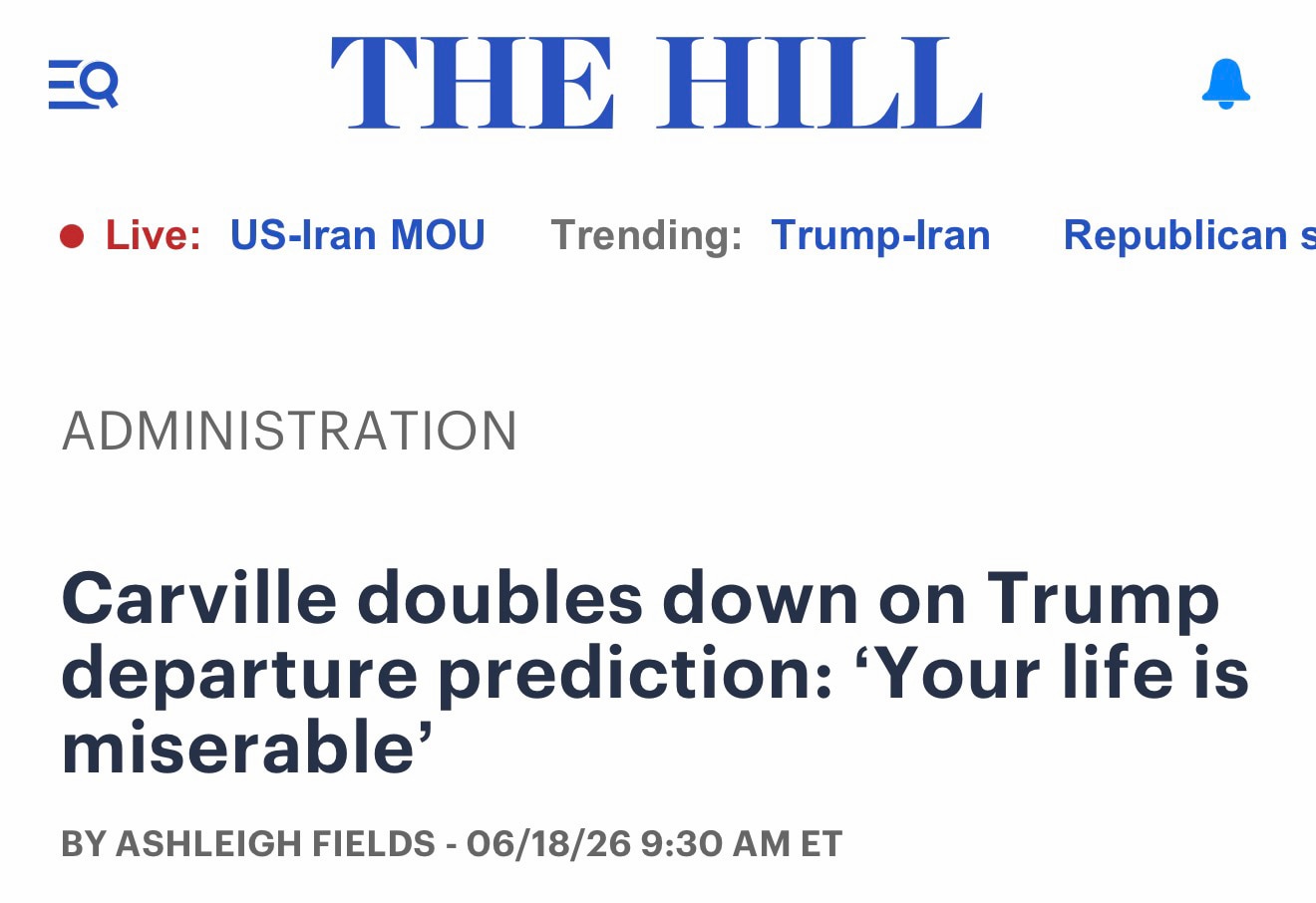 Unbridled, Unhinged Hate Drives Yet Another Assassination Attempt 

https://thehill.com/homenews/adm...