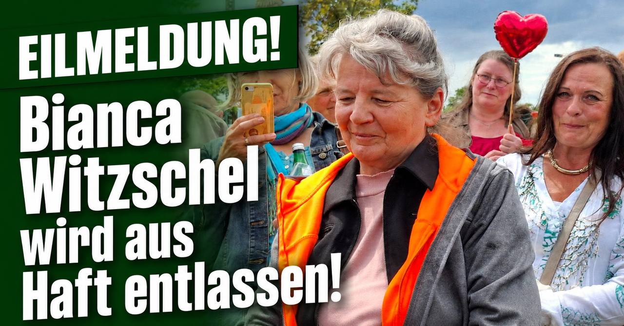 Eilmeldung: Bianca Witzschel wird aus der Haft entlassen! ♥️ 

Jubelmeldung am Freitagvormittag: Wie...
