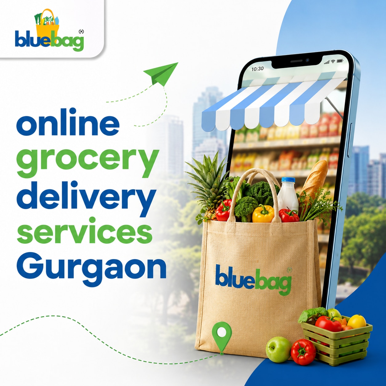 Online Grocery Delivery Services Gurgaon by Bluebag

Bluebag is dedicated to providing premium onlin...
