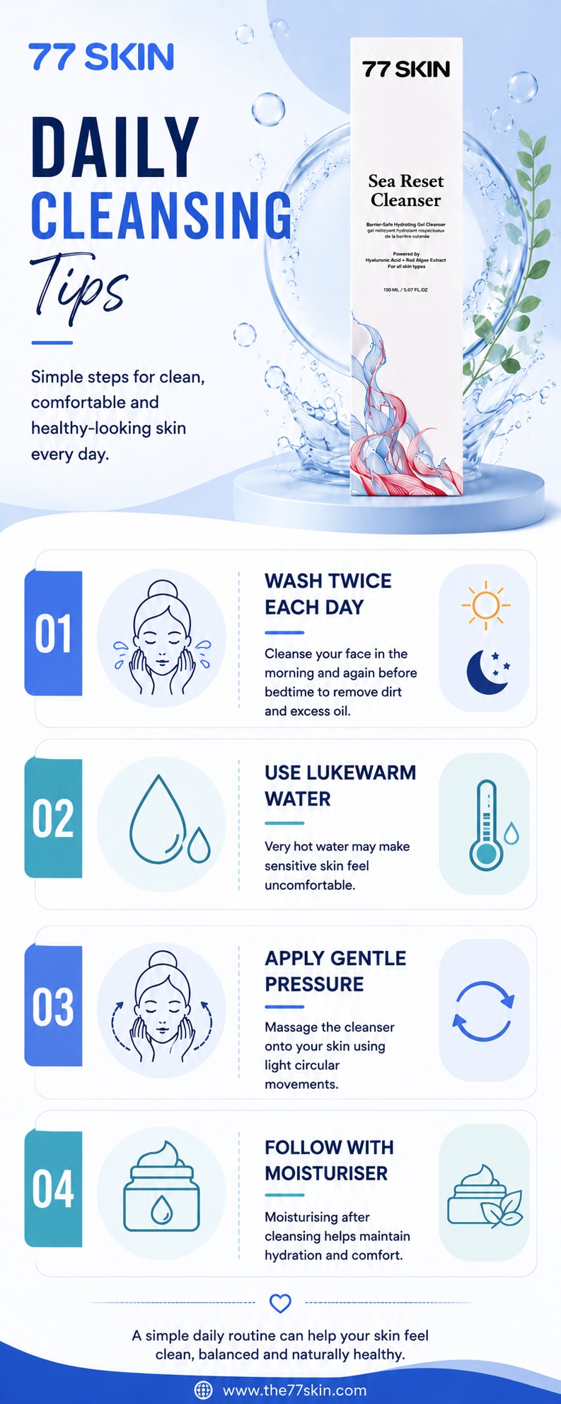 Hydrate And Nourish Your Dry Skin With Confidence Daily

A consistent skincare routine helps reduce ...