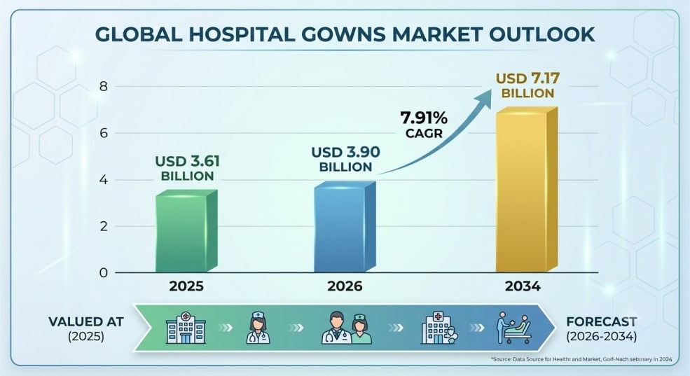 Hospital Gowns Market Demand Outlook and Future Trends 2026–2034

The global Hospital Gowns Market i...