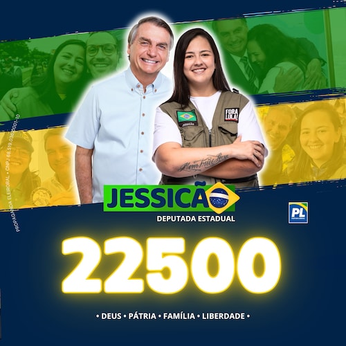 🗣️| DEPUTADA ESTADUAL DO PARANÁ VOTE 22500✅
🇧🇷 | #bolsonaro2022
📱 | 43 9.9648-4741