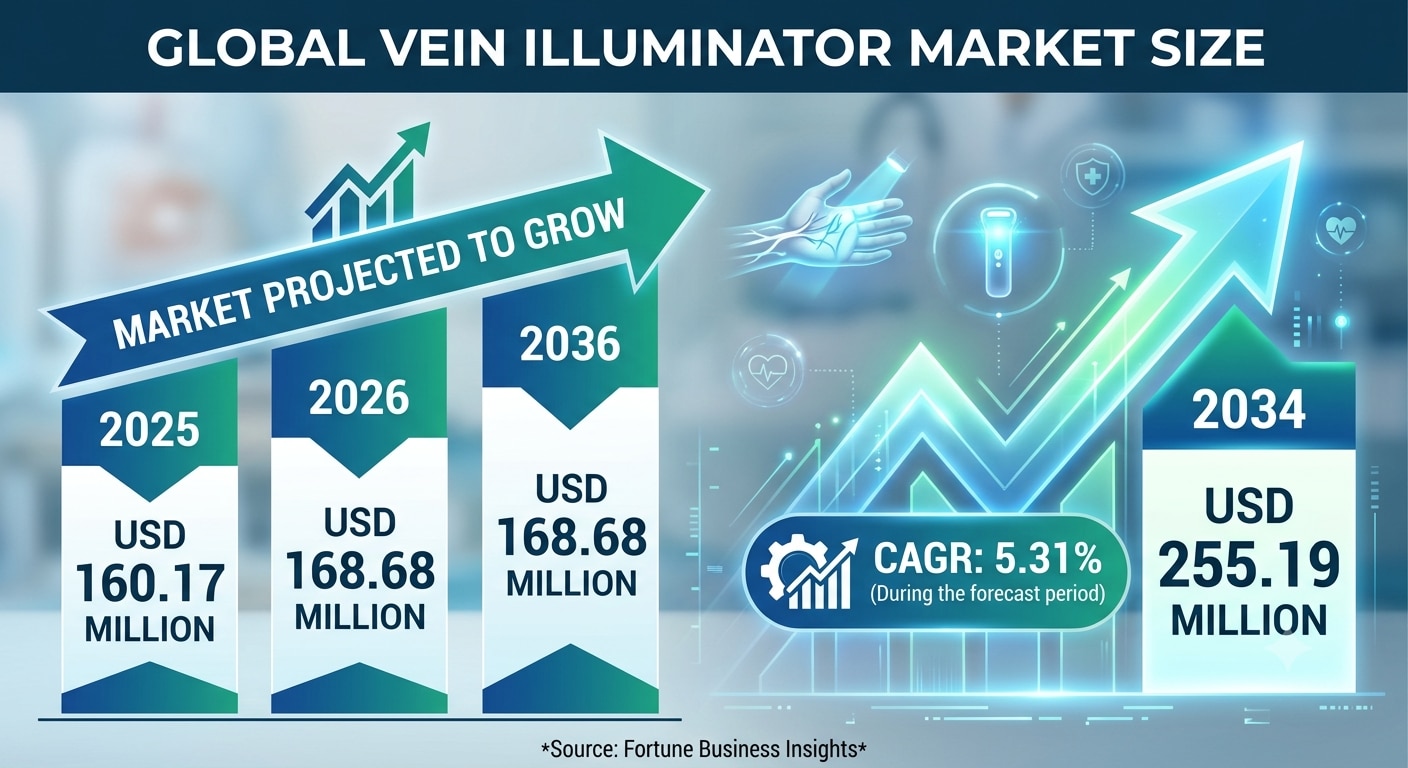 Vein Illuminator Market Growth Prospects and Forecast 2026–2034

The global Vein Illuminator Market ...