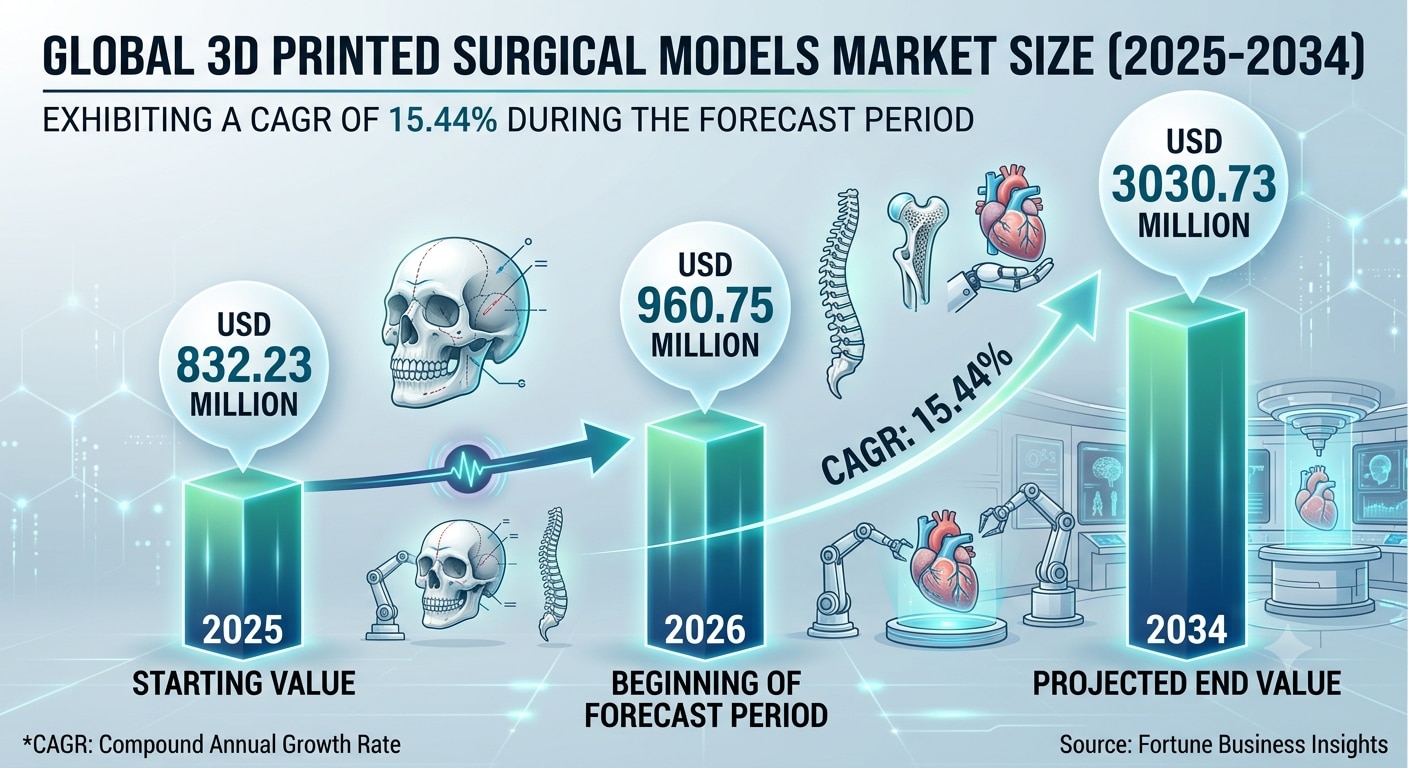 3D Printed Surgical Models Market Technology Trends and Growth Forecast 2026–2034

The global 3D Pri...