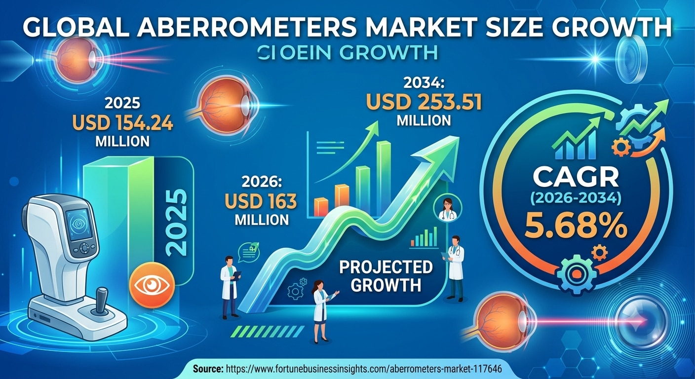 Aberrometers Market Industry Analysis and Growth Forecast 2026–2034
The global Aberrometers Market i...