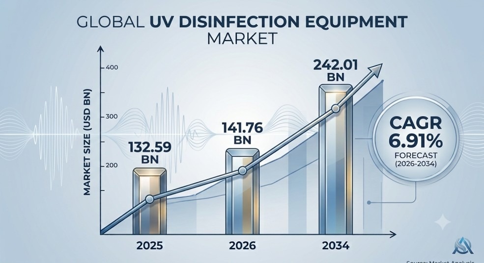 Ultraviolet Disinfection Equipment Market Key Insights & Forecast 2026–2034
The global Ultraviolet D...