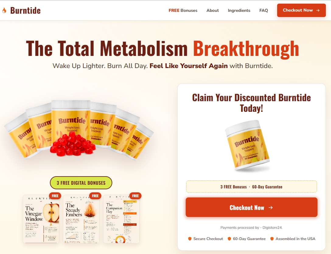 Burntide Weight Loss Gummies [US, AU, UK, CA, NZ]

❗❗❤️Shop Now❤️❗❗

https://sites.google.com/view/b...