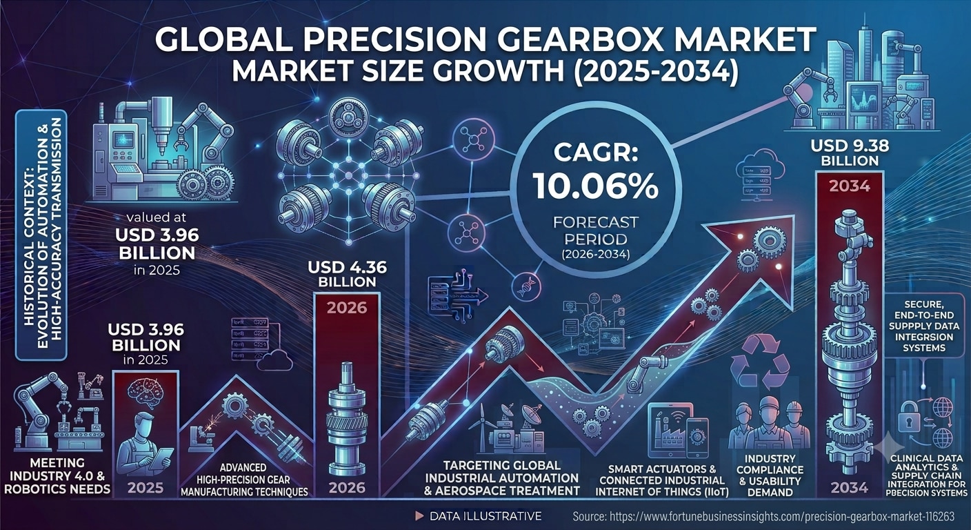 Precision Gearbox Market: Global Industry Landscape and Growth Forecast 2026–2034
The global Precisi...