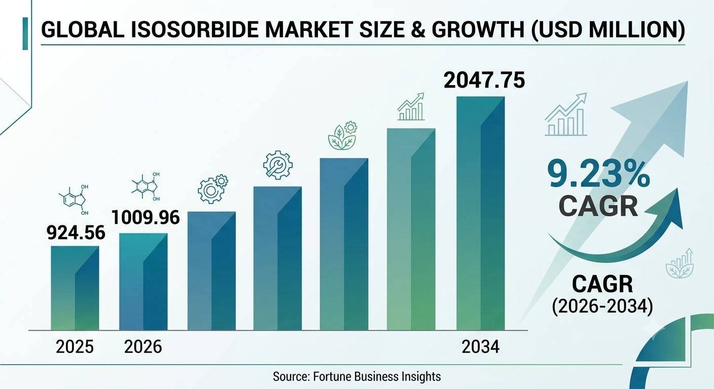 Isosorbide Market: Emerging Trends, Growth Opportunities and Market Outlook 2026–2034

The global Is...