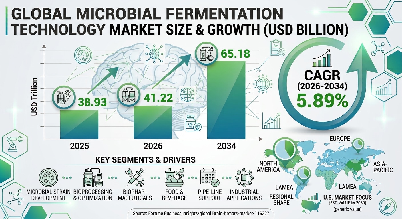 Microbial Fermentation Technology Market: Market Development, Industry Trends and Future Opportuniti...