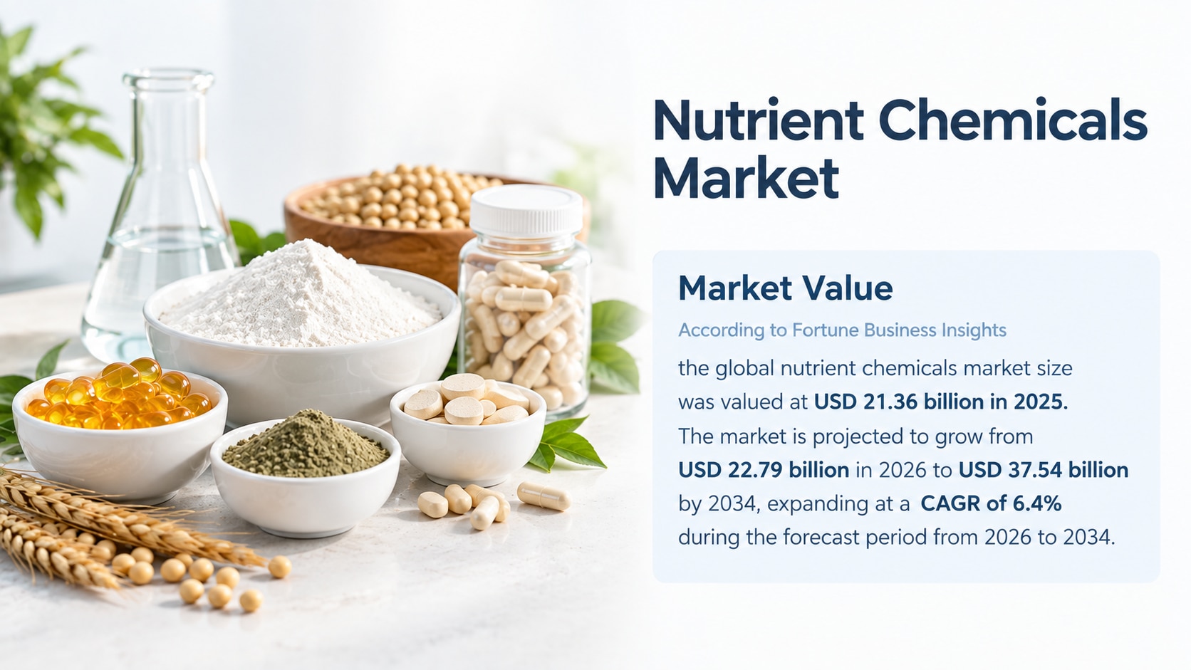 Nutrient Chemicals Market Growth, Trends, Segmentation, and Future Outlook, 2026-2034

According to ...