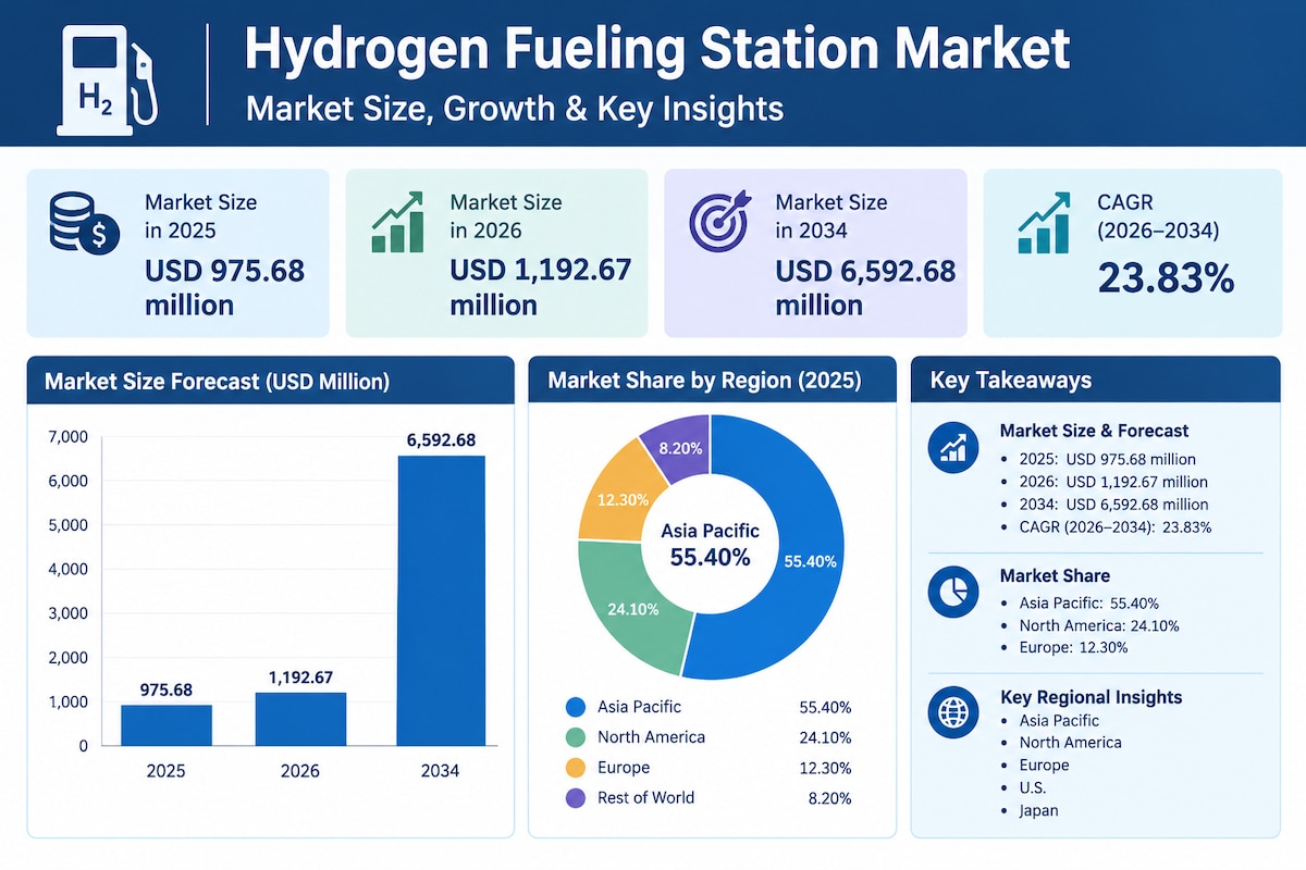 Hydrogen Fueling Station Market Opportunities in Sustainable Transportation

According to Fortune Bu...