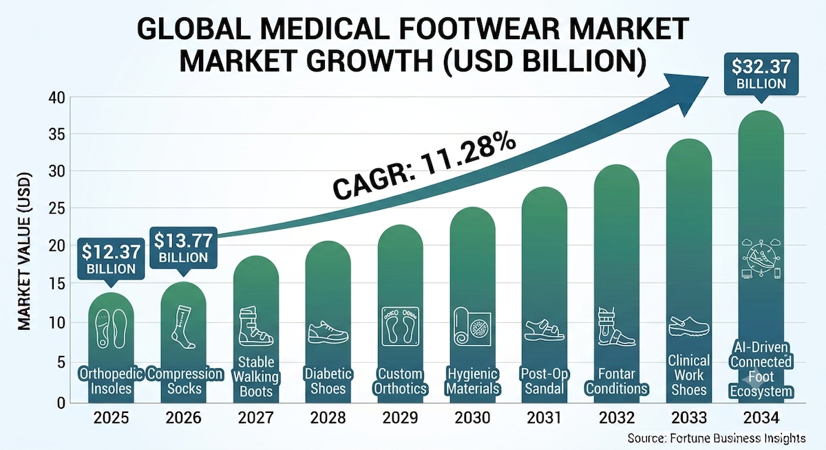 Medical Footwear Industry Prospects 2026–2034

The global Medical Footwear Market is expanding as aw...