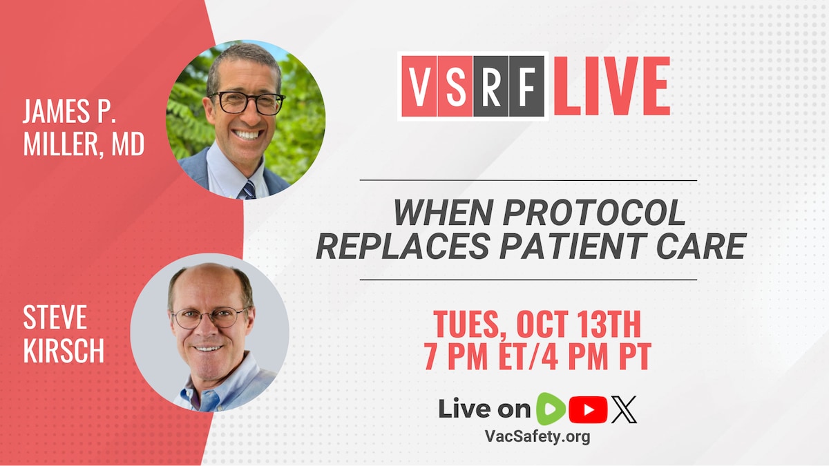🚨 COMING UP TUESDAY ON VSRF LIVE!

What happens when hospital protocols take precedence over patien...