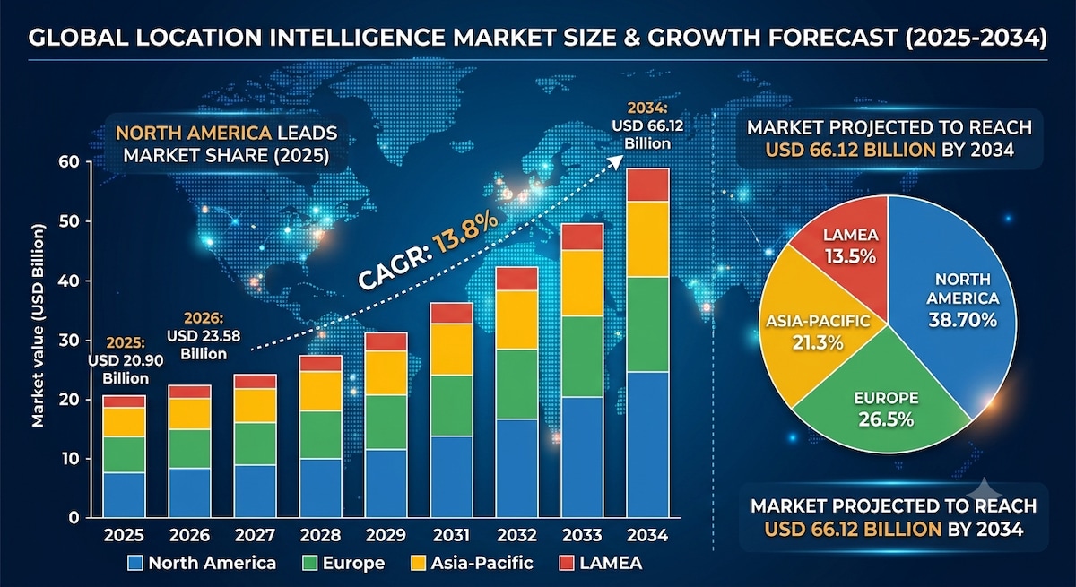 Location Intelligence Market Expansion & Outlook 2034

The global location intelligence market size ...