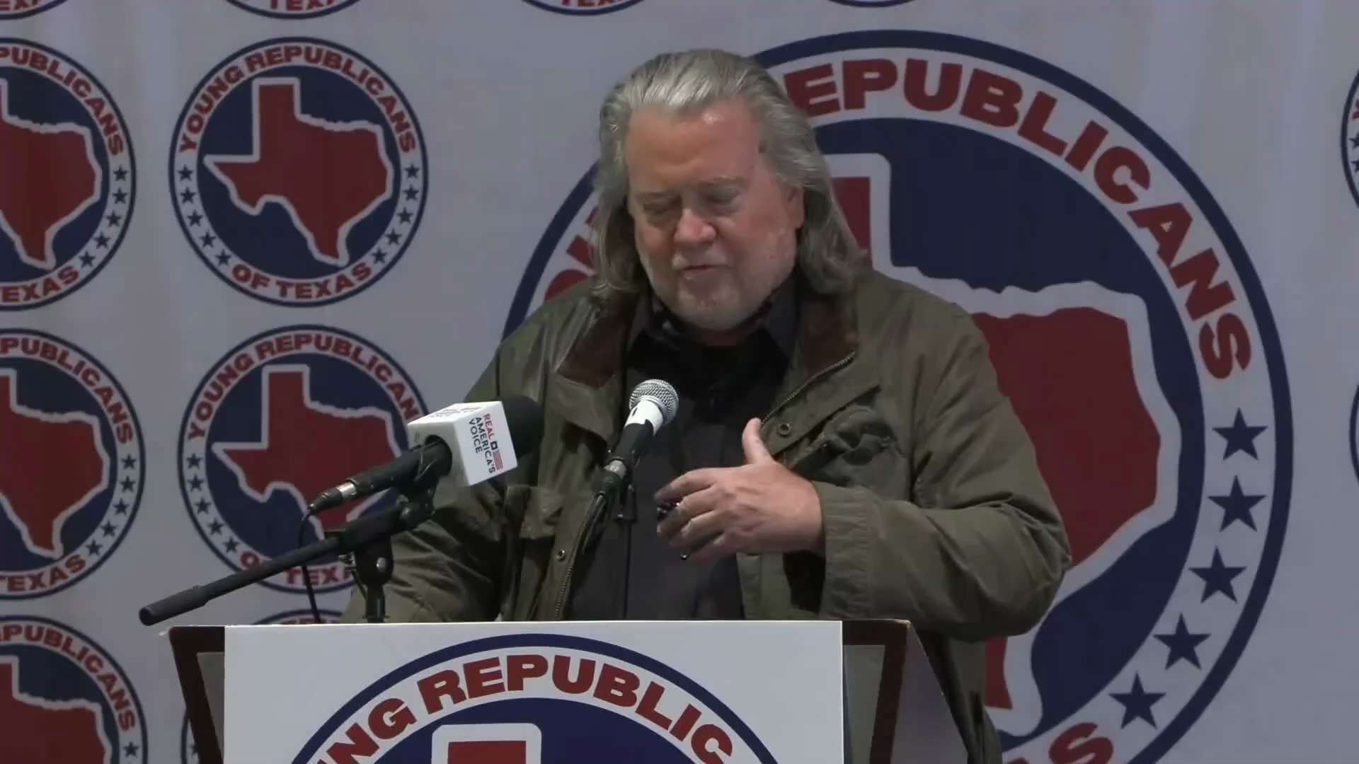 STEVE BANNON: Everybody knows Texas. -- It's mythic in its nature. It's average people conquering a ...