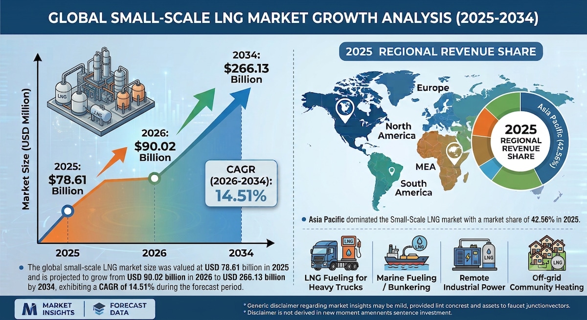 Small-Scale LNG Adoption Rises Across Marine and Industrial Applications

The global small-scale LNG...