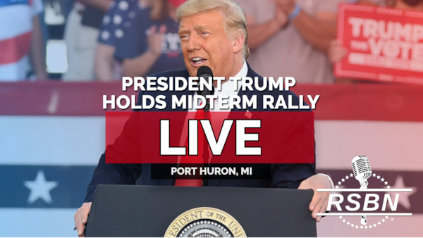 LIVE: President Trump Holds a Rally in Port Huron, MI - 10/25/26