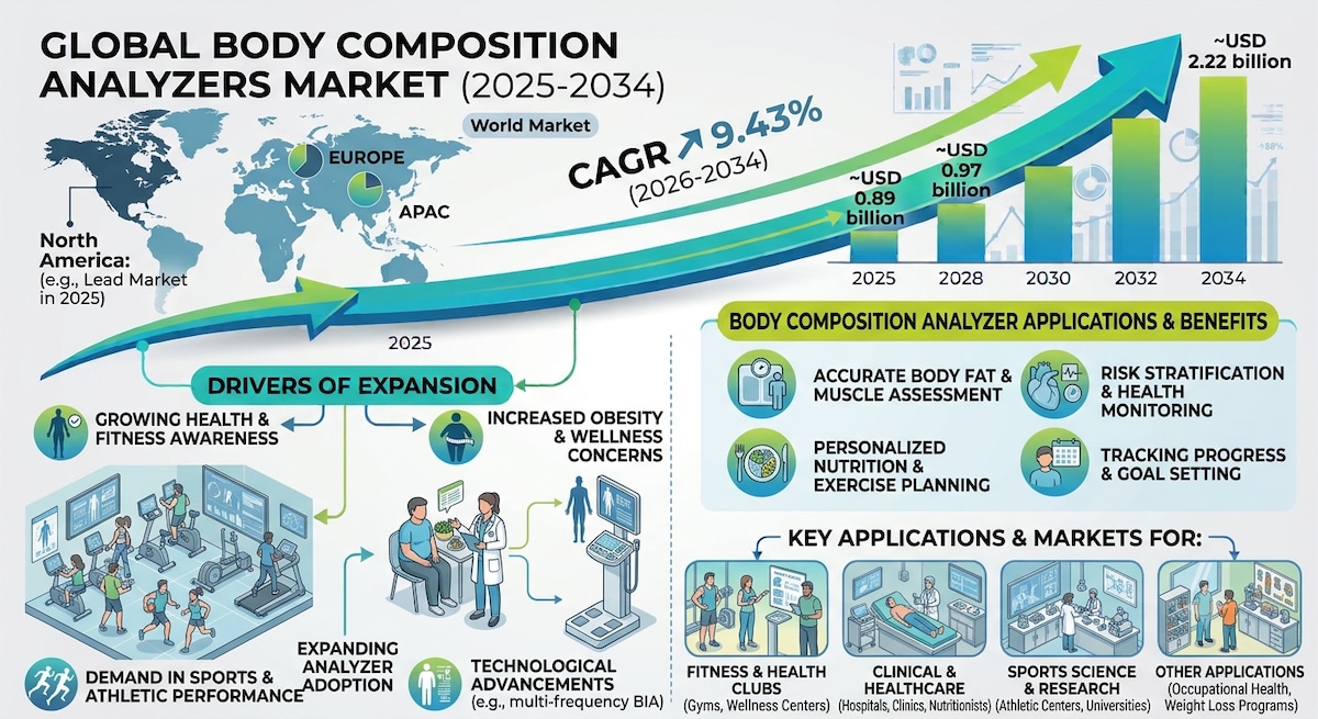 Body Composition Analyzers Market Forecast to 2034: Size, Trends, and Opportunities

According to Fo...