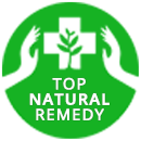 Логотип Remedy. Top natural.