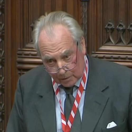 Member of House of Lords since 1990. Appointed by Margaret Thatcher. Ex-UKIP leader. Now independent Peer. Original Brexiteer. Wants national debate on Islam