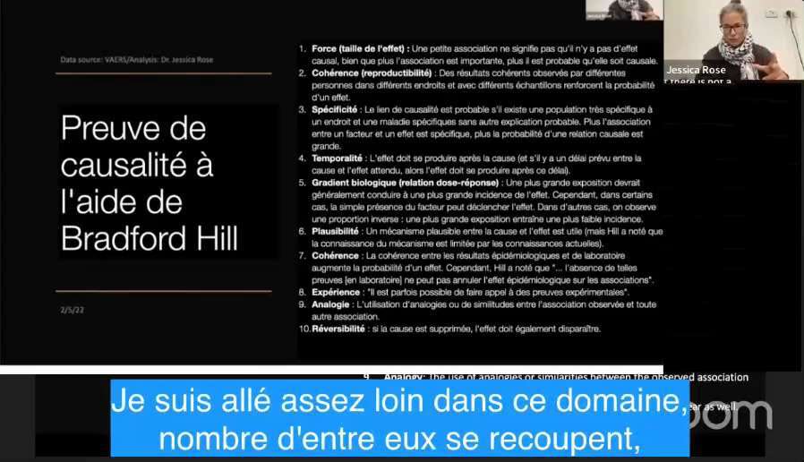 "Pas de #causalité", c'est ce que tous répètent sur les #vaccins? 

Il y a 10 #critères pour établir...