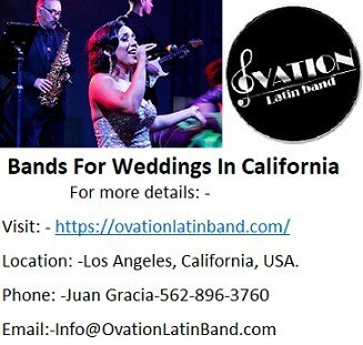 Hire Professional Latin Bands For Weddings In California.
Ovation Latin Band is one of the well-know...