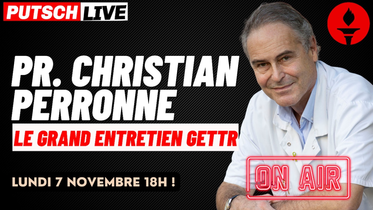 Le grand entretien de Professeur Christian Perronne en exclusivité sur Gettr dans Putsch Live !