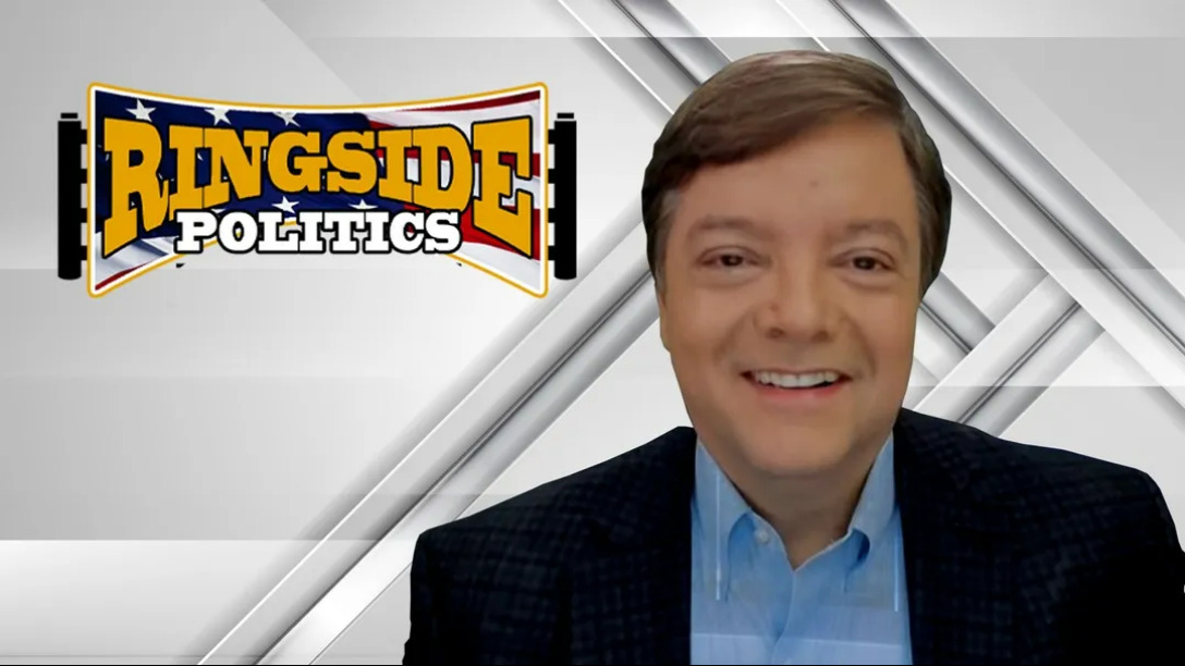 ‘Ringside Politics’ is politics with a punch. Jeff Crouere confronts the issues head on with hard-hitting, no-holds-barred analysis.
WATCH the Ringside Politics weekdays at 8:00 AM EST., and Saturday at 1:00 PM EST.
Never miss an episode: https://americasvoice.news/playlists/ringside-politics/

ALSO WATCH US LIVE ON:
ROKU https://bit.ly/rokurav
PLUTO https://bit.ly/plutorav

SUBSCRIBE TO OUR SUBSTACK: https://realamericasvoice.substack.com
JOIN OUR COMMUNITY: https://rav.social
GET YOUR RAV GEAR: https://realamericasvoice.launchcart.store/
VISIT OUR NETWORK LINKS: https://linktr.ee/realamericasvoice