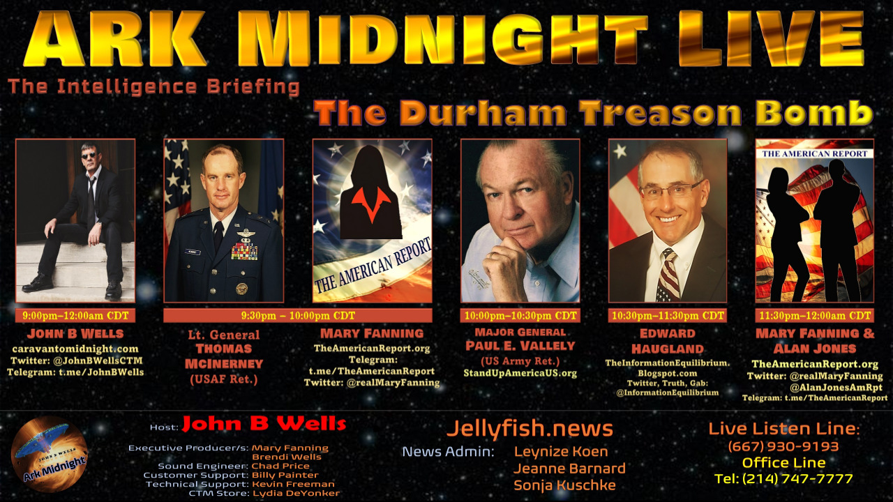 CDM On GETTR : The Intelligence Briefing / The Durham Treason Bomb ...