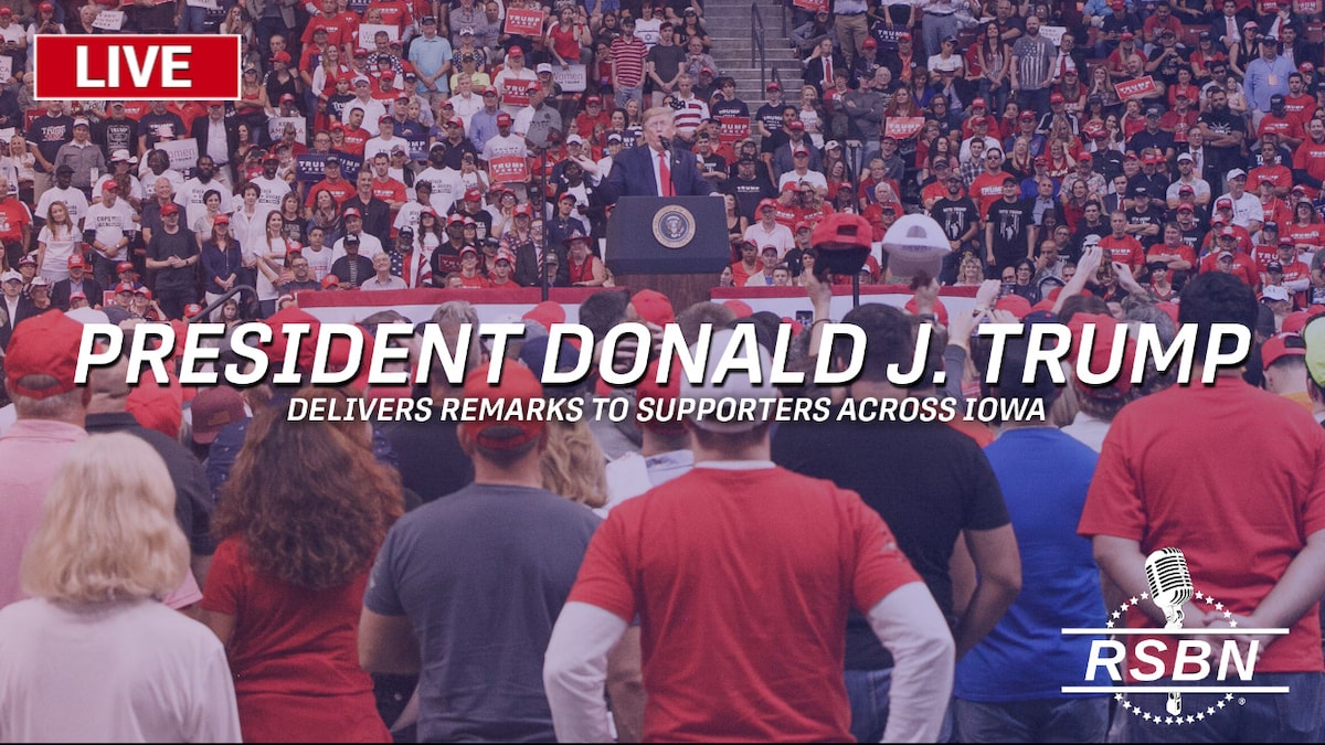 LIVE: President Trump to campaign in the Iowa cities of Ankeny and Cedar Rapids - 12/2/23