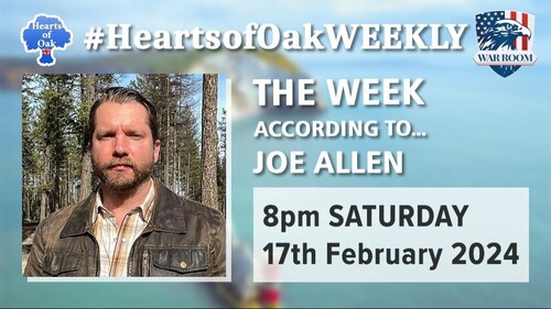 The Week According To . . . Joe Allen