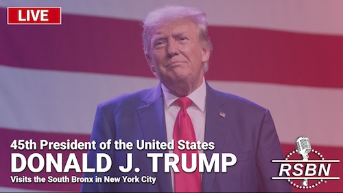 President Donald J. Trump, 45th President of the United States of America, will visit the Bronx, New York, on Thursday, May 23, 2024, at 6:00 p.m. EDT to highlight the horrendous effects Crooked Joe Biden’s disastrous presidency has had on our economy.

Watch LIVE on RSBN starting at 5:00 P.M. ET