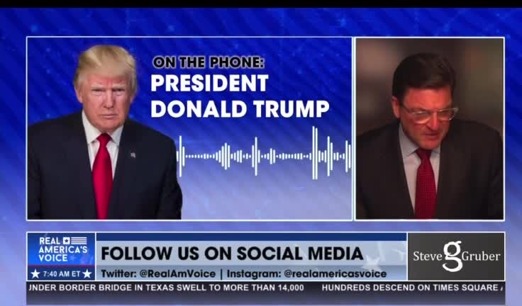 President Trump on audits. 