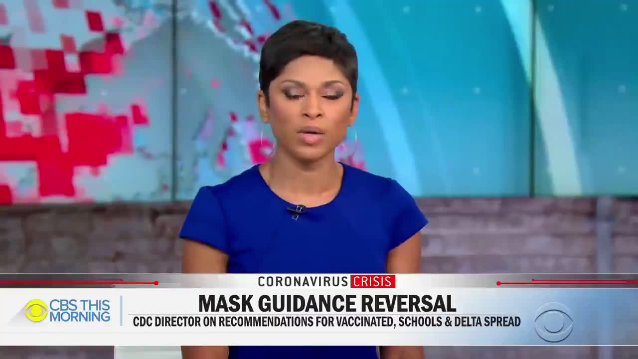 CDC Director admits live on air that the "delta variant" doesn't make kids any sicker, yet still wan...