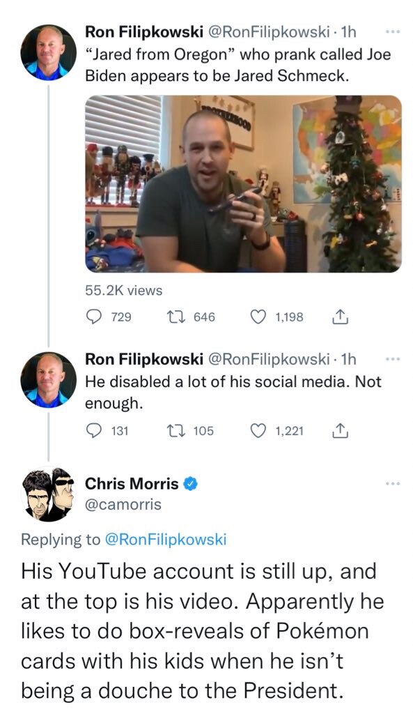 This is how BlueAnon is celebrating Christmas