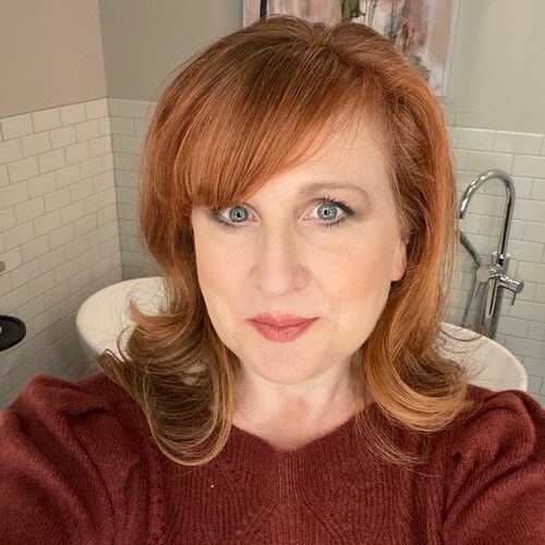 wife of 21 years and stay at home mama to 5.
college student.