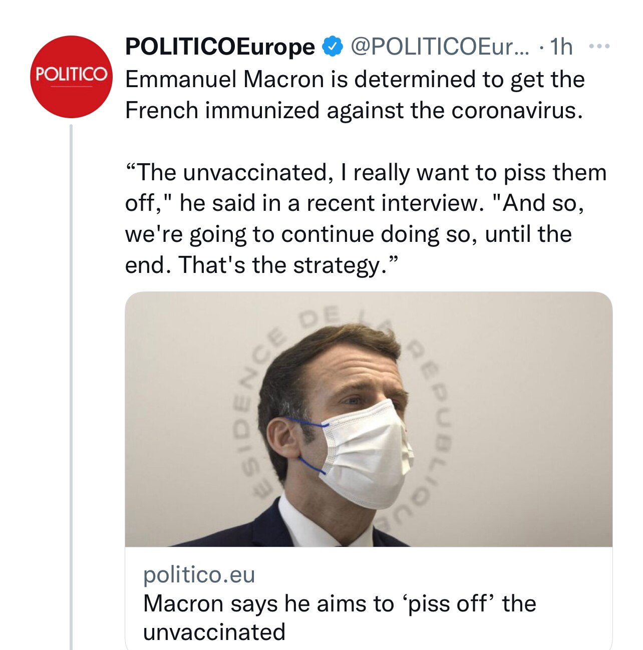 What to do with Macron?