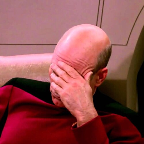 Everytime I face, I palm